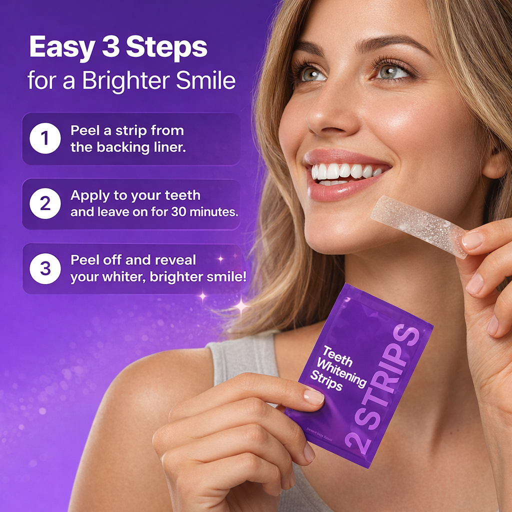 Teeth Whitening Strip Kit