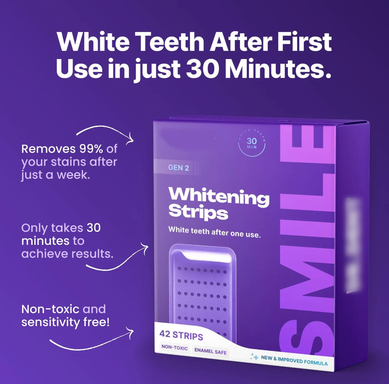 Teeth Whitening Strip Kit